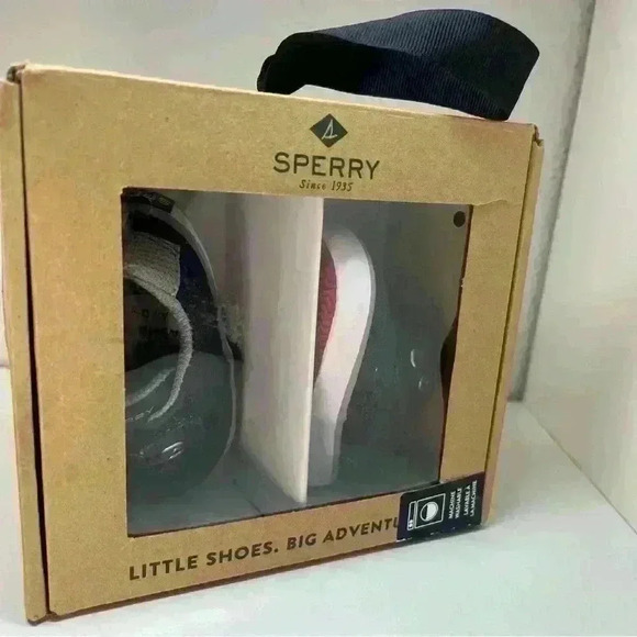 Sperry Unisex Baby Spinmaker Crib Jr Washable Sneaker - Picture 1 of 7